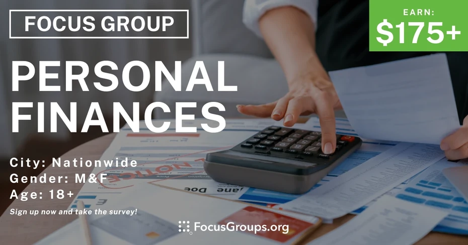Focus Group on Personal Finances - FocusGroups.org