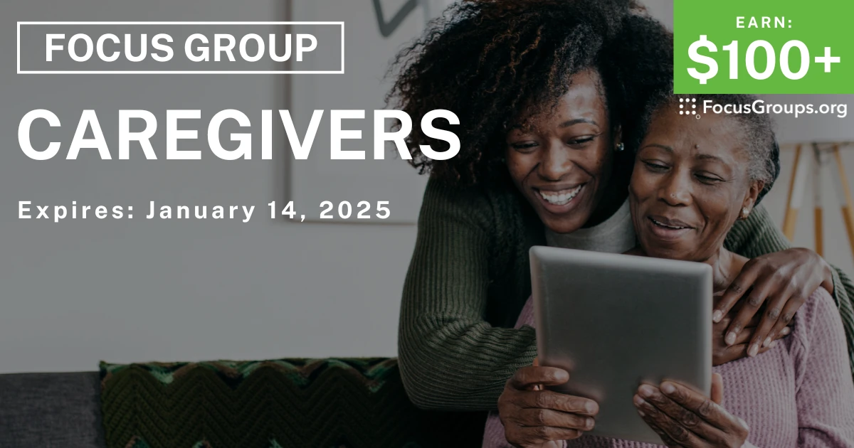 Focus Group in Columbus for Caregivers - FocusGroups.org