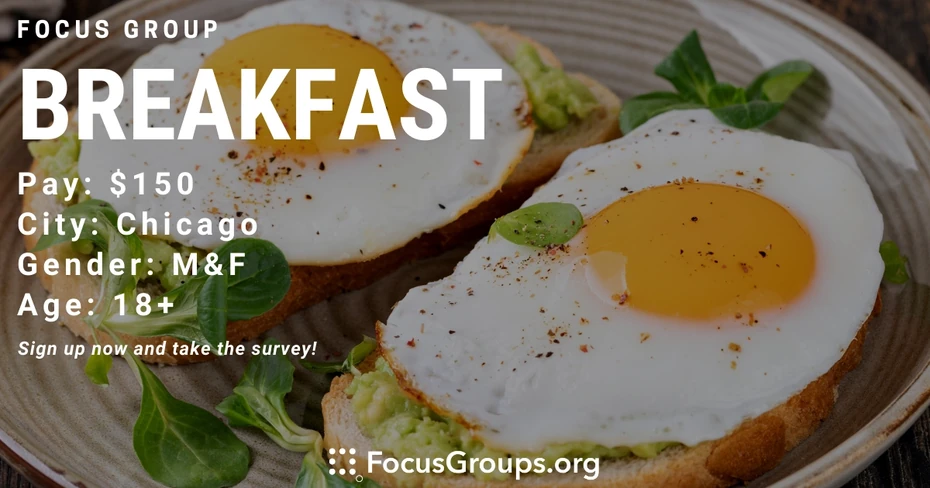Focus Group on Breakfast in Chicago - FocusGroups.org