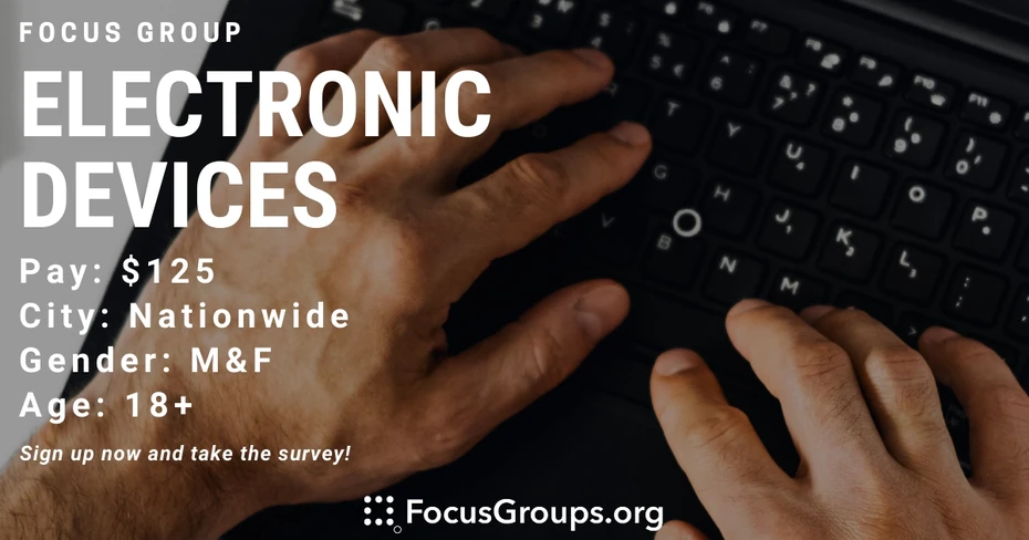 Focus Group on Electronic Devices - FocusGroups.org