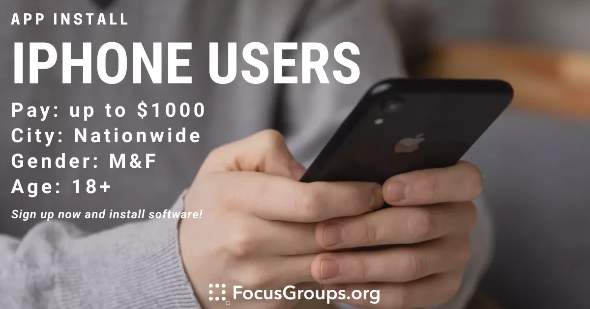 Media Rewards iPhone Study App Install