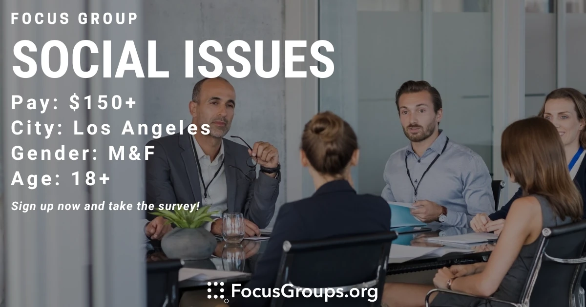 Focus Group on Social Issues in LA
